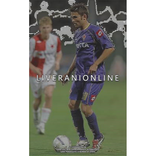 Champions League 2008/2009 Terzo Turno Preliminare Firenze - 12.08.2008 Fiorentina-Slavia Praga Nella Foto:MUTU ADRIAN /Ph.Vitez-Ag. Aldo Liverani
