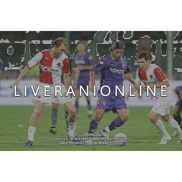Champions League 2008/2009 Terzo Turno Preliminare Firenze - 12.08.2008 Fiorentina-Slavia Praga Nella Foto:OSVALDO PABLO DANIEL-LATKA MARTIN /Ph.Vitez-Ag. Aldo Liverani