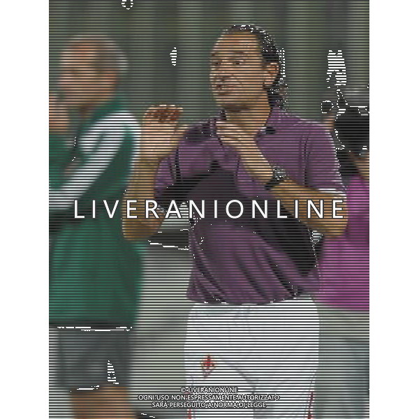 Champions League 2008/2009 Terzo Turno Preliminare Firenze - 12.08.2008 Fiorentina-Slavia Praga Nella Foto:PRANDELLI CESARE /Ph.Vitez-Ag. Aldo Liverani