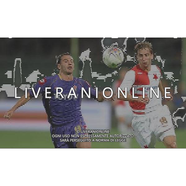 Champions League 2008/2009 Terzo Turno Preliminare Firenze - 12.08.2008 Fiorentina-Slavia Praga Nella Foto:SVENTO DUSAN-ZAURI LUCIANO /Ph.Vitez-Ag. Aldo Liverani