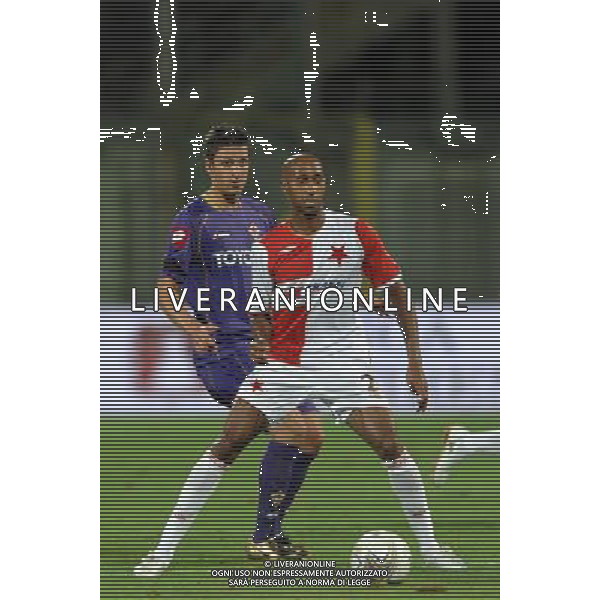 Champions League 2008/2009 Terzo Turno Preliminare Firenze - 12.08.2008 Fiorentina-Slavia Praga Nella Foto:TAVARES MICKAEL /Ph.Vitez-Ag. Aldo Liverani