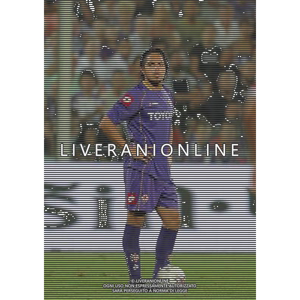 Champions League 2008/2009 Terzo Turno Preliminare Firenze - 12.08.2008 Fiorentina-Slavia Praga Nella Foto:VARGAS JUAN MANUEL /Ph.Vitez-Ag. Aldo Liverani