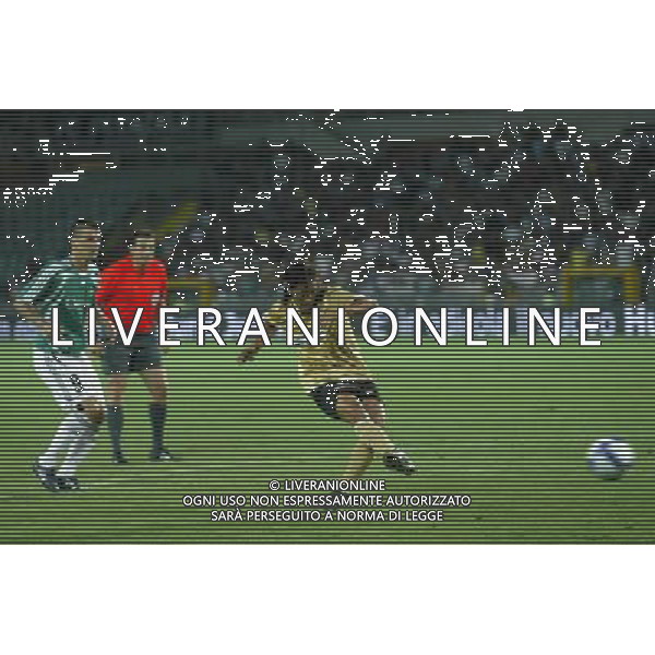 Juventus - Fc Artmedia Bratislava Preliminare Champions League 2008/2009 13-08-2008 Torino Nella foto: il gol di mauro camoranesi del 1-0 ©Manuela Viganti/Press Photo/Ag. Aldo Liverani