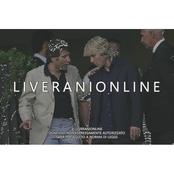 Juventus - Fc Artmedia Bratislava Preliminare Champions League 2008/2009 13-08-2008 Torino Nella foto: montali e pavel nedved in tribuna ©Manuela Viganti/Press Photo/Ag. Aldo Liverani