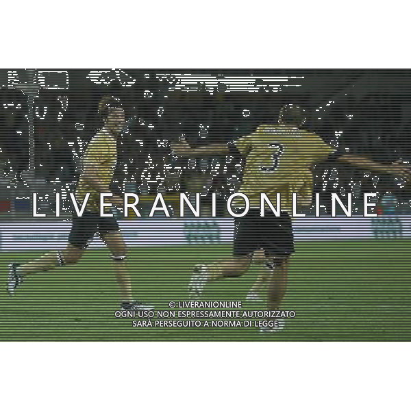 Juventus - Fc Artmedia Bratislava Preliminare Champions League 2008/2009 13-08-2008 Torino Nella foto: Esultanza dopo il gol di nicola legrottaglie del 4-0 ©Manuela Viganti/Press Photo/Ag. Aldo Liverani