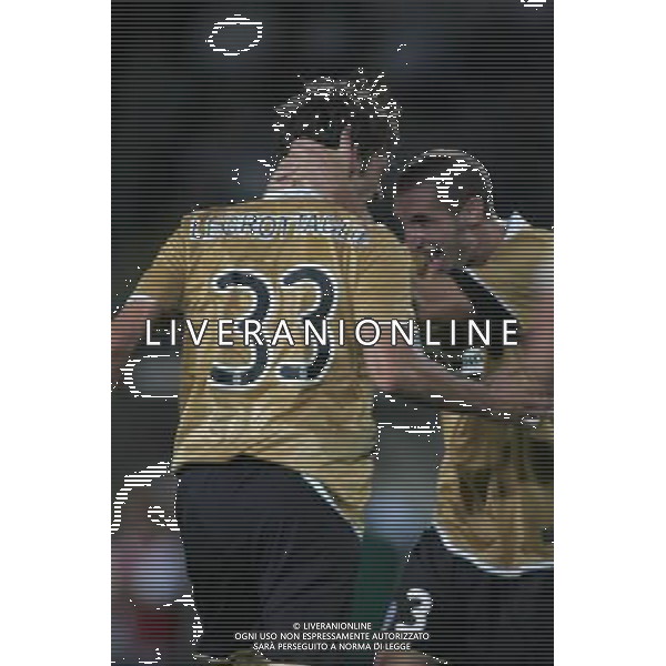 Juventus - Fc Artmedia Bratislava Preliminare Champions League 2008/2009 13-08-2008 Torino Nella foto: esultanza dopo il gol di nicola legrottaglie con giorgio chiellini ©Manuela Viganti/Press Photo/Ag. Aldo Liverani