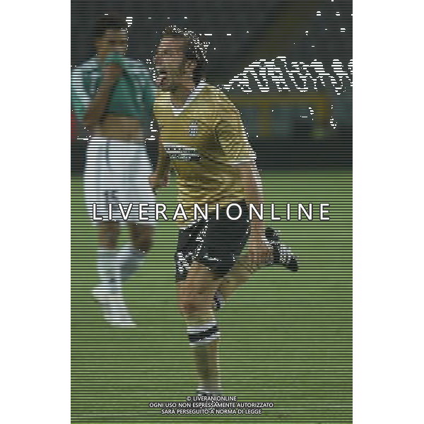 Juventus - Fc Artmedia Bratislava Preliminare Sport CalcioChampions League 2008/2009 13-08-2008 Torino Nella foto: Esultanza dopo il gol di alessandro Del Piero ©Manuela Viganti/Press Photo/ag. aldo liverani