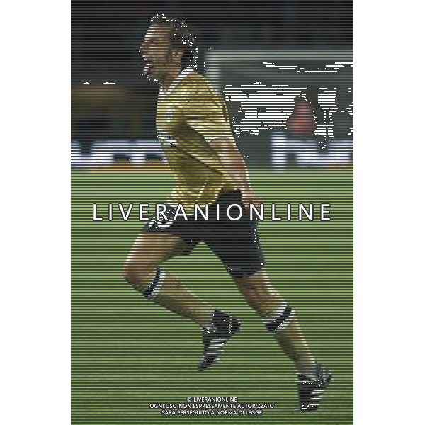 Juventus - Fc Artmedia Bratislava Preliminare Sport CalcioChampions League 2008/2009 13-08-2008 Torino Nella foto: Esultanza dopo il gol di alessandro Del Piero ©Manuela Viganti/Press Photo/ag. aldo liverani