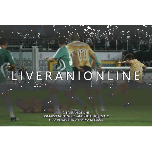 Juventus - Fc Artmedia Bratislava Preliminare Sport CalcioChampions League 2008/2009 13-08-2008 Torino Nella foto: il gol di mauro german Camoranesi del 1-0 ©Manuela Viganti/Press Photo/ag. aldo liverani