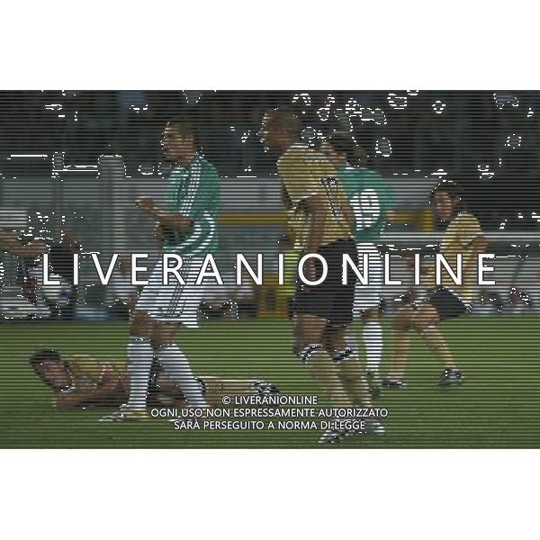 Juventus - Fc Artmedia Bratislava Preliminare Sport CalcioChampions League 2008/2009 13-08-2008 Torino Nella foto: il gol di mauro german Camoranesi del 1-0 ©Manuela Viganti/Press Photo/ag. aldo liverani