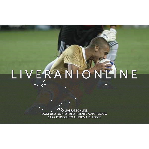 Juventus - Fc Artmedia Bratislava Preliminare Sport CalcioChampions League 2008/2009 13-08-2008 Torino Nella foto: Trezeguet David a terra con la palla ©Manuela Viganti/Press Photo/ag. aldo liverani