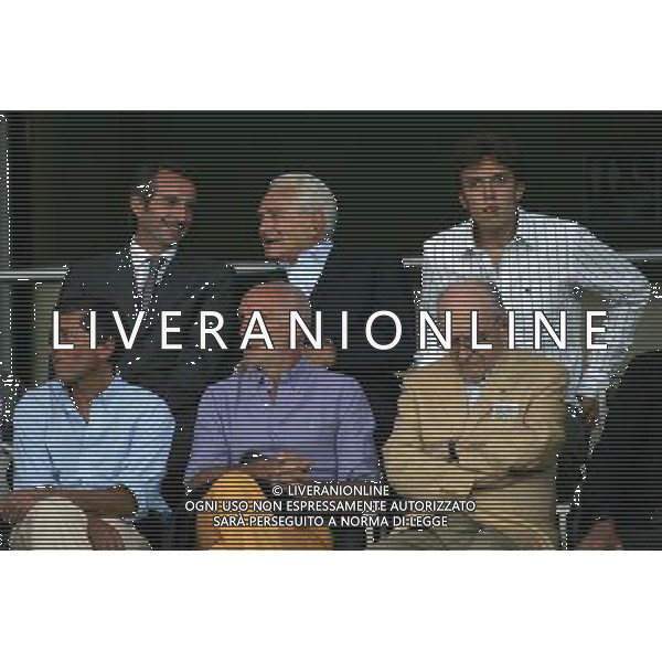 Juventus - Fc Artmedia Bratislava Preliminare Sport CalcioChampions League 2008/2009 13-08-2008 Torino Nella foto: Jean Claude Blanc e Boniperti giampiero e suo nipote ©Manuela Viganti/Press Photo/ag. aldo liverani