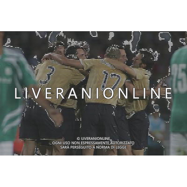 Juventus - Fc Artmedia Bratislava Preliminare Sport CalcioChampions League 2008/2009 13-08-2008 Torino Nella foto: Esultanza Juventus ©Manuela Viganti/Press Photo/ag. aldo liverani