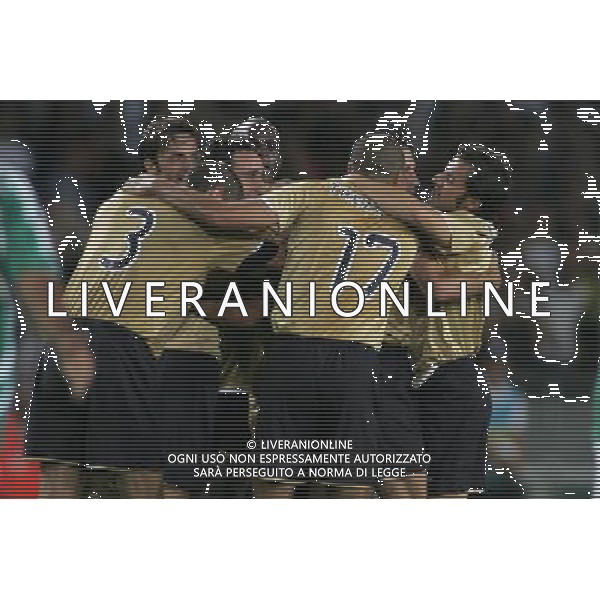 Juventus - Fc Artmedia Bratislava Preliminare Sport CalcioChampions League 2008/2009 13-08-2008 Torino Nella foto: Esultanza Juventus ©Manuela Viganti/Press Photo/ag. aldo liverani