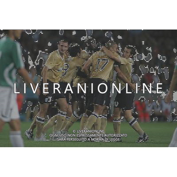 Juventus - Fc Artmedia Bratislava Preliminare Sport CalcioChampions League 2008/2009 13-08-2008 Torino Nella foto: Esultanza Juventus ©Manuela Viganti/Press Photo/ag. aldo liverani