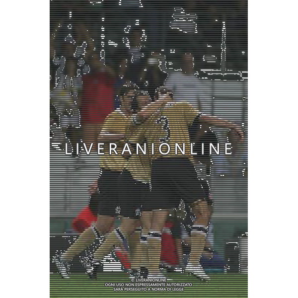 Juventus - Fc Artmedia Bratislava Preliminare Sport CalcioChampions League 2008/2009 13-08-2008 Torino Nella foto: Esultanza dopo gol di Chiellini ©Manuela Viganti/Press Photo/ag. aldo liverani