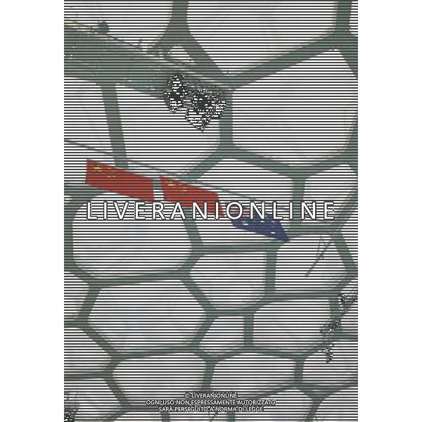 Pechino -08-2008 Giochi Olimpici Pechino Beijing 2008 finali nuoto nella foto il tetto del water cube ph marco luzzani/ag aldo liverani s.a.s.