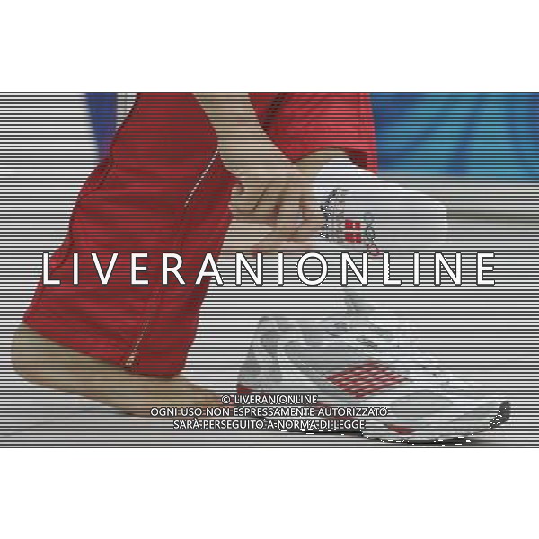 Pechino -08-2008 Giochi Olimpici Pechino Beijing 2008 finali nuoto nella foto calze personalizzate ph marco luzzani/ag aldo liverani s.a.s.