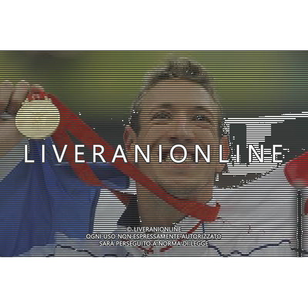 Pechino -08-2008 Giochi Olimpici Pechino Beijing 2008 finali nuoto nella foto alain bernard (FRA) oro 100 m stile libero ph marco luzzani/ag aldo liverani s.a.s.