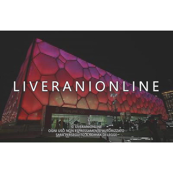 Pechino -08-2008 Giochi Olimpici Pechino Beijing 2008 nella foto water cube ph marco luzzani/ag aldo liverani s.a.s.