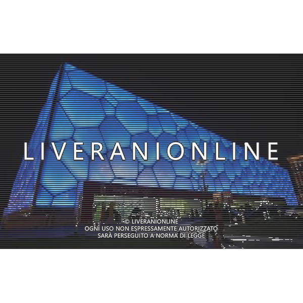 Pechino -08-2008 Giochi Olimpici Pechino Beijing 2008 nella foto water cube ph marco luzzani/ag aldo liverani s.a.s.