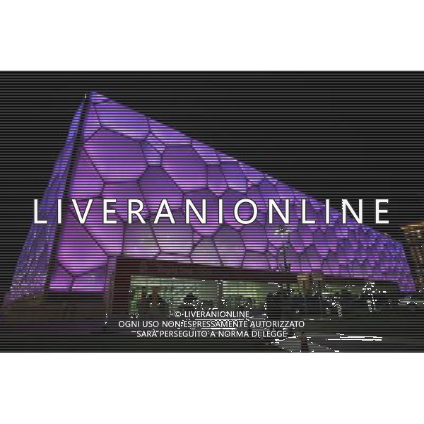 Pechino -08-2008 Giochi Olimpici Pechino Beijing 2008 nella foto water cube ph marco luzzani/ag aldo liverani s.a.s.