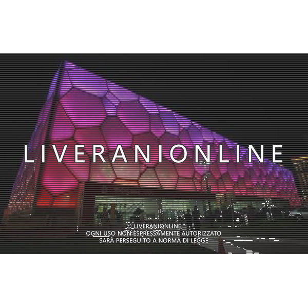 Pechino -08-2008 Giochi Olimpici Pechino Beijing 2008 nella foto water cube ph marco luzzani/ag aldo liverani s.a.s.