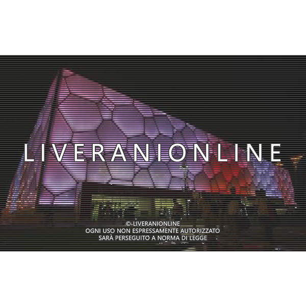 Pechino -08-2008 Giochi Olimpici Pechino Beijing 2008 nella foto water cube ph marco luzzani/ag aldo liverani s.a.s.