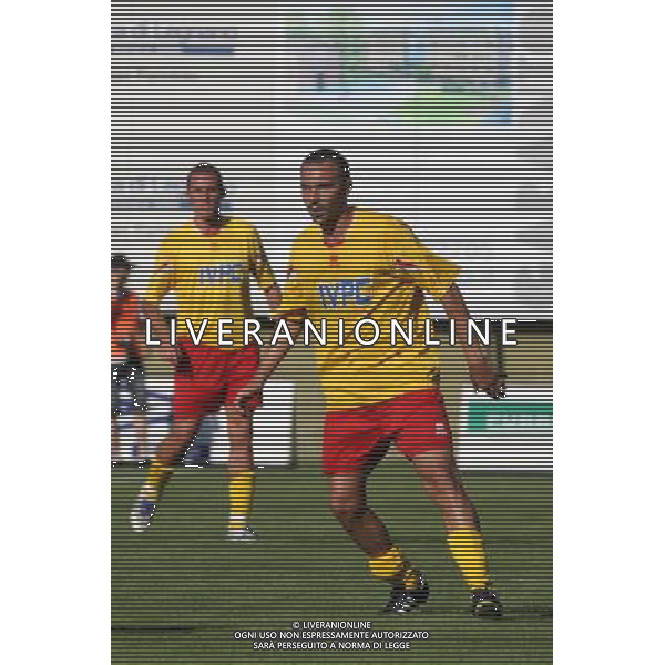 BENEVENTO CALCIO 2008-2009 NELLA FOTOD\'ISANTO VINCENZO AG ALDO LIVERANI