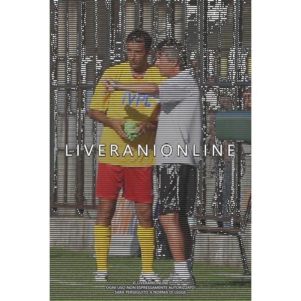 BENEVENTO CALCIO 2008-2009 NELLA FOTO ALDO PAPAGNI-CARMELO IMBRIANI AG ALDO LIVERANI