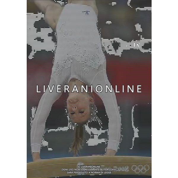 Pechino 15-08-2008 Giochi Olimpici Pechino Beijing 2008 ginnastica artistica nella foto lia parolarii (ITA) ph marco luzzani/ag aldo liverani s.a.s. 