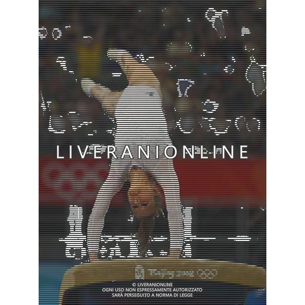 Pechino 15-08-2008 Giochi Olimpici Pechino Beijing 2008 ginnastica artistica nella foto lia parolarii (ITA) ph marco luzzani/ag aldo liverani s.a.s. 