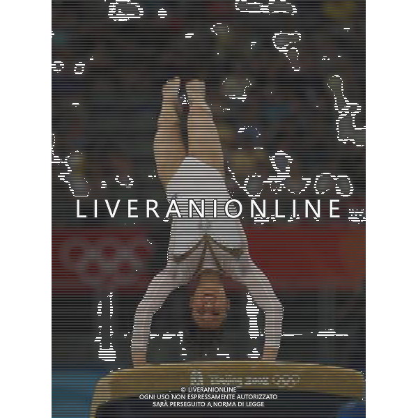 Pechino 15-08-2008 Giochi Olimpici Pechino Beijing 2008 ginnastica artistica nella foto vanessa ferrari (ITA) ph marco luzzani/ag aldo liverani s.a.s. 