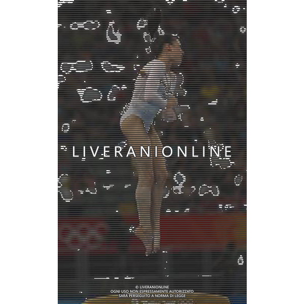 Pechino 15-08-2008 Giochi Olimpici Pechino Beijing 2008 ginnastica artistica nella foto vanessa ferrari (ITA) ph marco luzzani/ag aldo liverani s.a.s. 