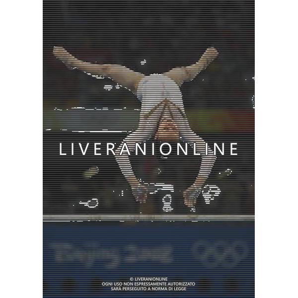 Pechino 15-08-2008 Giochi Olimpici Pechino Beijing 2008 ginnastica artistica nella foto vanessa ferrari (ITA) ph marco luzzani/ag aldo liverani s.a.s. 