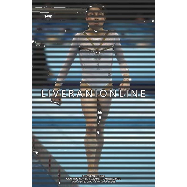 Pechino 15-08-2008 Giochi Olimpici Pechino Beijing 2008 ginnastica artistica nella foto vanessa ferrari (ITA) ph marco luzzani/ag aldo liverani s.a.s. 