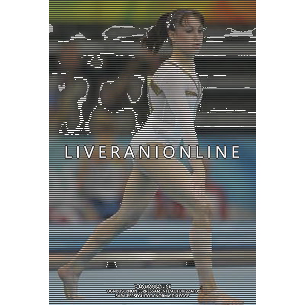 Pechino 15-08-2008 Giochi Olimpici Pechino Beijing 2008 ginnastica artistica nella foto vanessa ferrari (ITA) ph marco luzzani/ag aldo liverani s.a.s. 