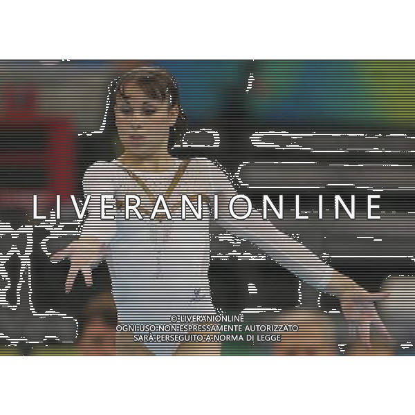 Pechino 15-08-2008 Giochi Olimpici Pechino Beijing 2008 ginnastica artistica nella foto vanessa ferrari (ITA) ph marco luzzani/ag aldo liverani s.a.s. 