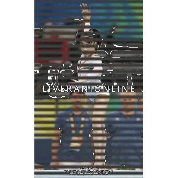 Pechino 15-08-2008 Giochi Olimpici Pechino Beijing 2008 ginnastica artistica nella foto vanessa ferrari (ITA) ph marco luzzani/ag aldo liverani s.a.s. 