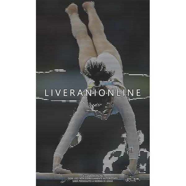 Pechino 15-08-2008 Giochi Olimpici Pechino Beijing 2008 ginnastica artistica nella foto vanessa ferrari (ITA) ph marco luzzani/ag aldo liverani s.a.s. 