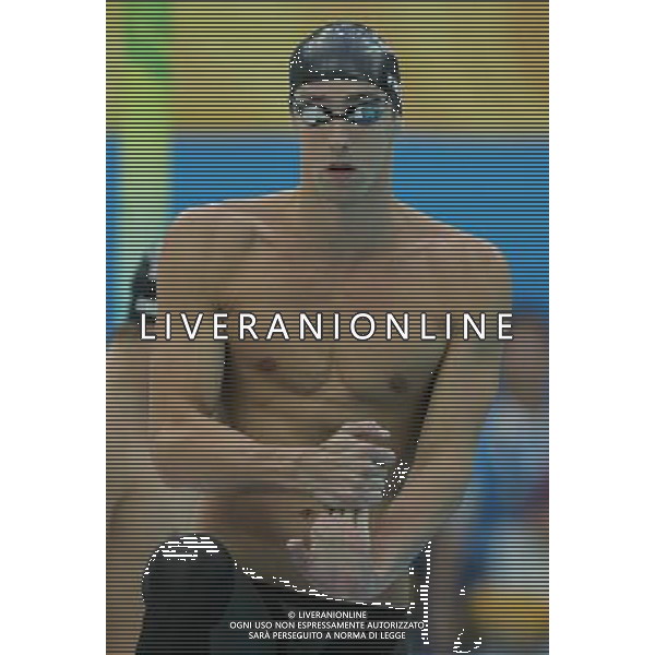 Pechino -08-2008 Giochi Olimpici Pechino Beijing 2008 finali nuoto nella foto michael phelps (usa) oro 100 m farfalla 7° oro ph marco luzzani/ag aldo liverani s.a.s.