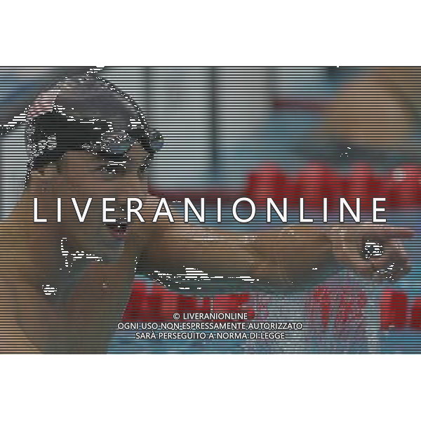 Pechino -08-2008 Giochi Olimpici Pechino Beijing 2008 finali nuoto nella foto michael phelps (usa) oro 100 m farfalla 7° oro ph marco luzzani/ag aldo liverani s.a.s.