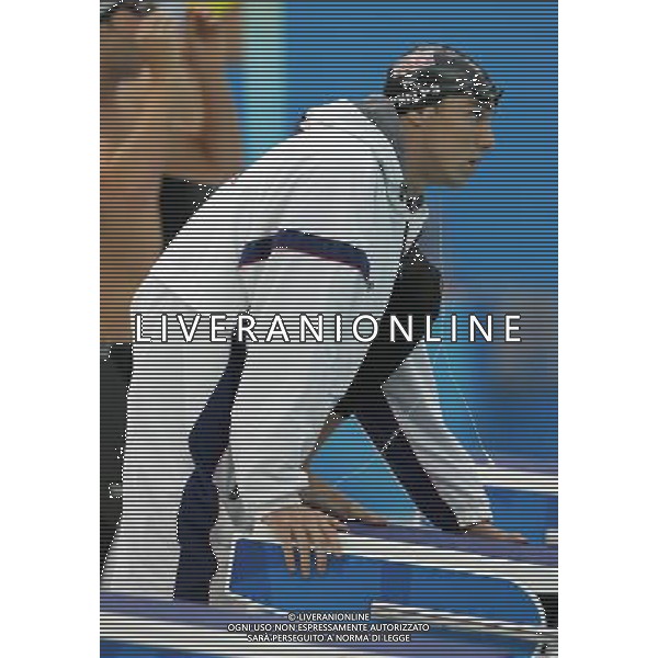 Pechino -08-2008 Giochi Olimpici Pechino Beijing 2008 finali nuoto nella foto michael phelps (usa) oro 100 m farfalla 7° oro ph marco luzzani/ag aldo liverani s.a.s.