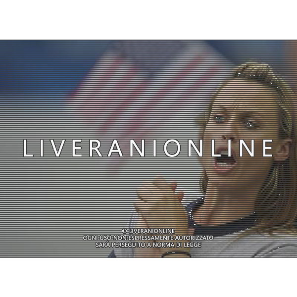 Pechino -08-2008 Giochi Olimpici Pechino Beijing 2008 finali nuoto nella foto amanda beard (USA) in tribuna ph marco luzzani/ag aldo liverani s.a.s.