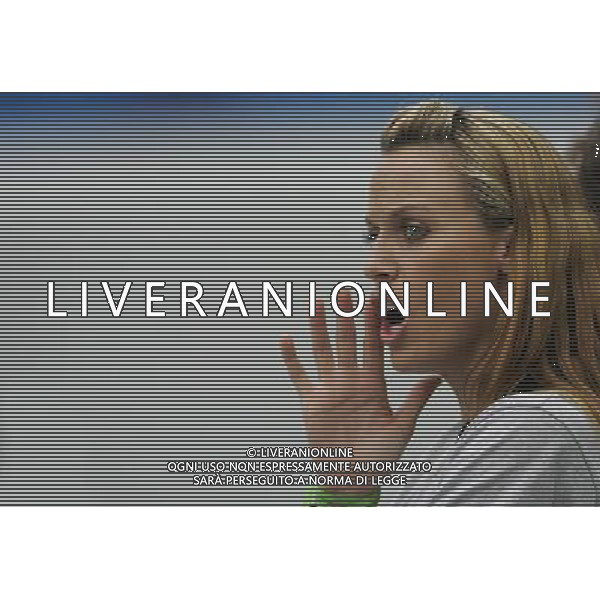 Pechino -08-2008 Giochi Olimpici Pechino Beijing 2008 finali nuoto nella foto amanda beard (USA) in tribuna ph marco luzzani/ag aldo liverani s.a.s.