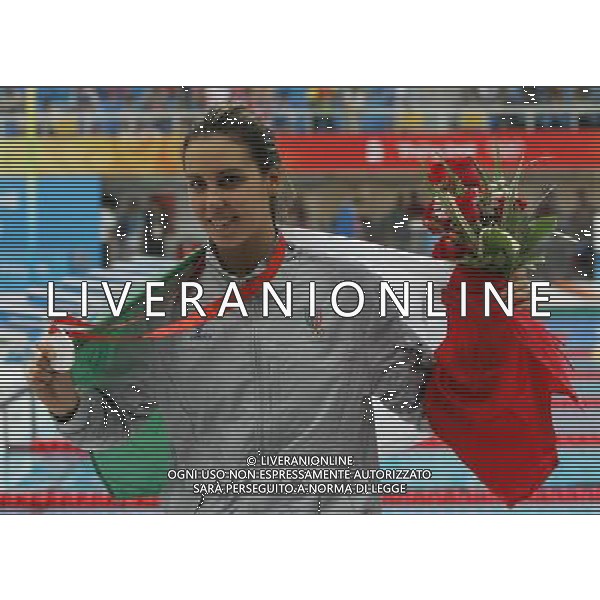 Pechino -08-2008 Giochi Olimpici Pechino Beijing 2008 finali nuoto nella foto filippi alessia (ITA) argento 800m stile libero ph marco luzzani/ag aldo liverani s.a.s.