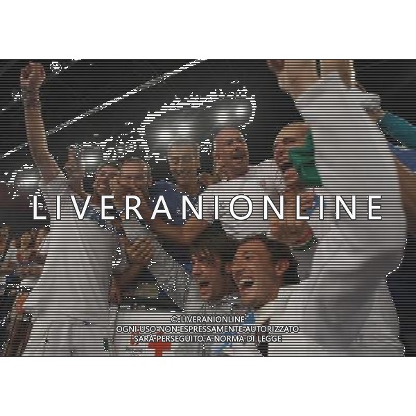 Pechino -08-2008 Giochi Olimpici Pechino Beijing 2008 scherma a squadre nella foto esultanza italia ph marco luzzani/ag aldo liverani s.a.s.