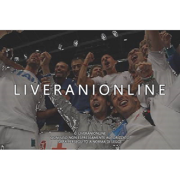 Pechino -08-2008 Giochi Olimpici Pechino Beijing 2008 scherma a squadre nella foto esultanza italia ph marco luzzani/ag aldo liverani s.a.s.