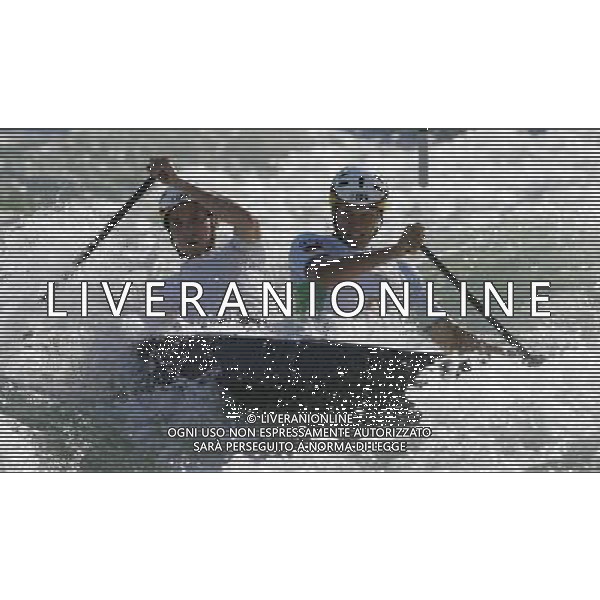 Pechino -08-2008 Giochi Olimpici Pechino Beijing 2008 canoa kayak nella foto michel felix e piersig sebastian (GER) ph marco luzzani/ag aldo liverani s.a.s.