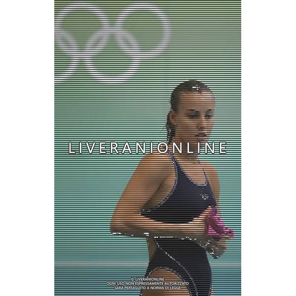 Pechino -08-2008 Giochi Olimpici Pechino Beijing 2008 tuffi trampolino 3m femminile nella foto tania cagnotto (ITA) ph marco luzzani/ag aldo liverani s.a.s.